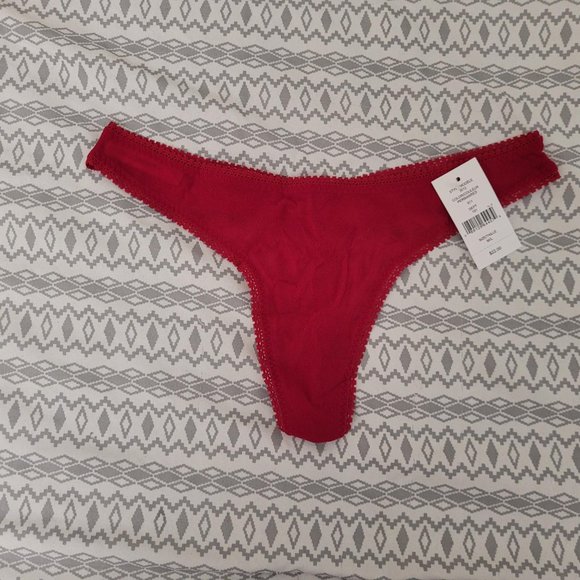 On Gossamer lace thongs. M/L. Two pair. NWT. - Picture 2 of 9